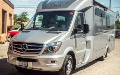 A Voltagen Retrofit Enables a 2019 Mercedes Benz Leisure Travel Van to Go Off-the-grid.